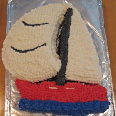 Sailboat Cake