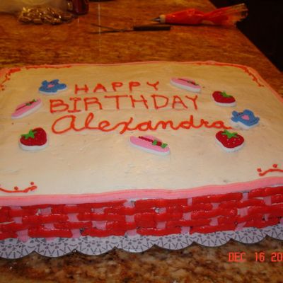 One Of My First Cakes