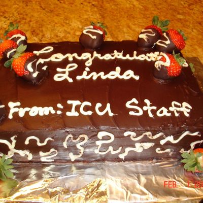 Chocolate And Strawberry Cake