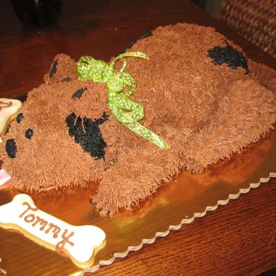 Puppy Party Cake