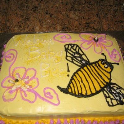 First Baby Shower Cake