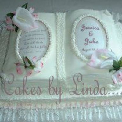 Jessica's Bridal Shower Cake..