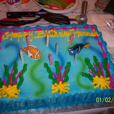 Finding Nemo Cake