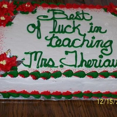 Cake For Teacher
