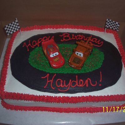 Cars Birthday Cake
