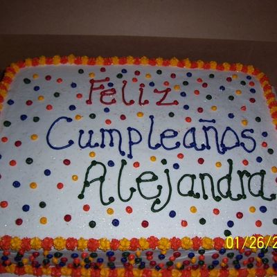 Alejandra 1St Birthday