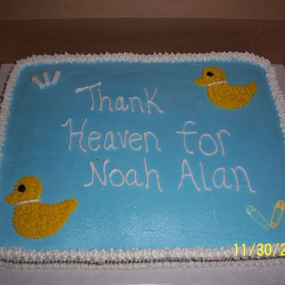 1St Baby Shower Cake