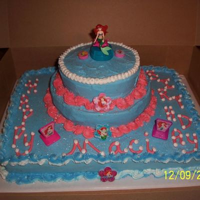 Little Mermaid Cake
