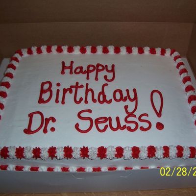 2Nd Cake For Dr. Seuss Party