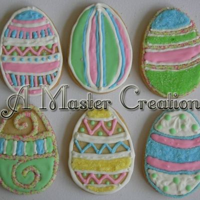 Easter Egg Cookies