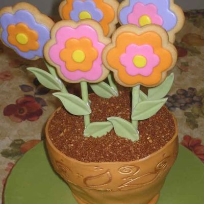 Leaning Tower Of Flowers