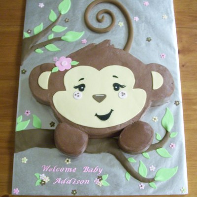 Monkey Girl Cake