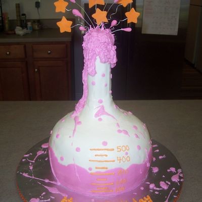 Fantastic Flask Or Mad Science Cake