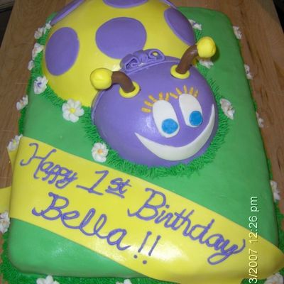 Ladybug Birthday Cake