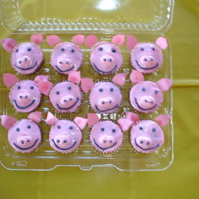 Chase's First Birthday Cupcakes
