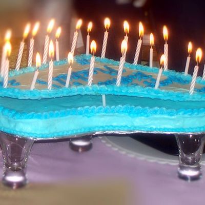 Rachel's Baby Grand Birthday Cake