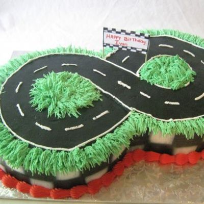 Race Track Cake