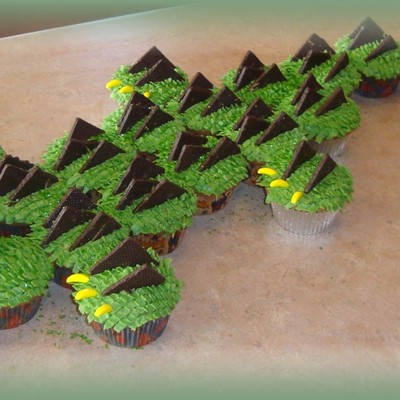 Croc In Cupcakes