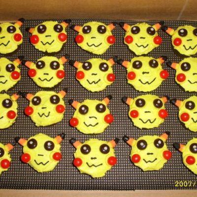 Pikachu Cupcakes