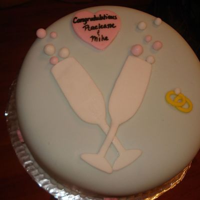 Engagement Cake