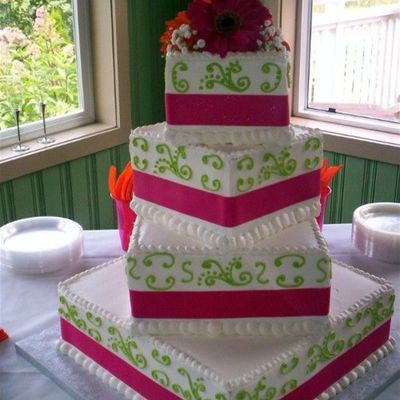 4 Tier Offset Square