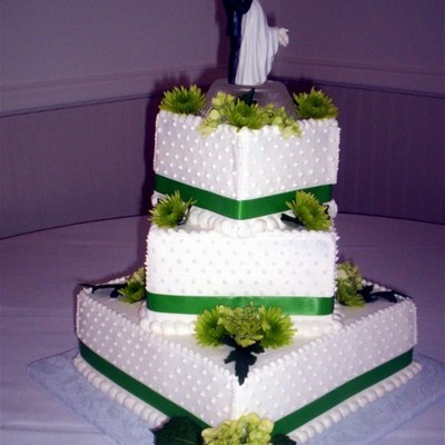 Three Tier Offset Square