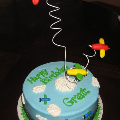 Grant's Airplane Cake