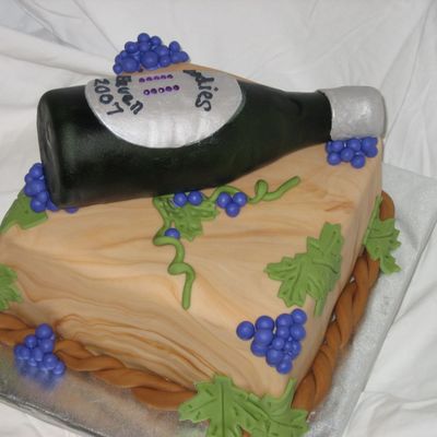 Wine Patry Cake