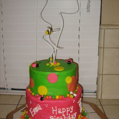 Emma And Avery's B-Day Cake