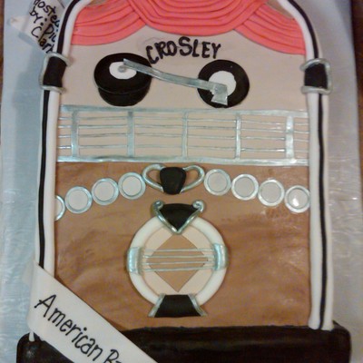 Jukebox Radio Cake