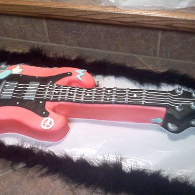 Guitar Cake