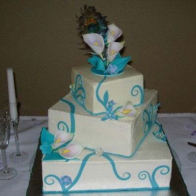 Peacock Cake