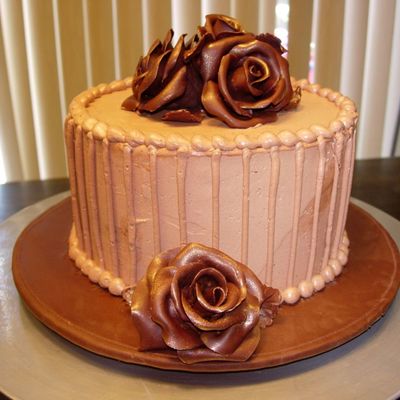 Choc Imbc Cake, Modeling Chocolate Roses