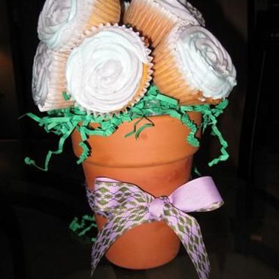 First Cupcake Bouquet Ever!