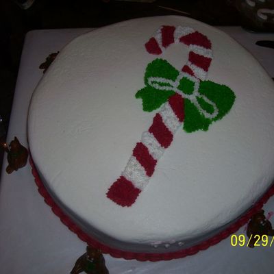 Candy Cane Cake