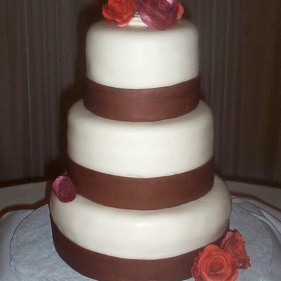 Simple Wedding Cake