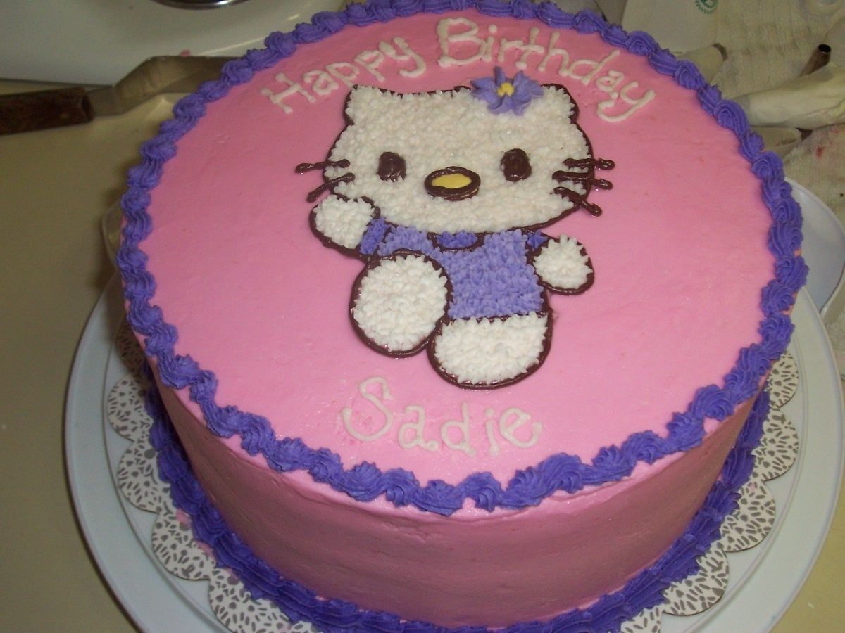 Pink And Purple Hello Kitty