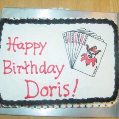 Canasta Birthday Cake