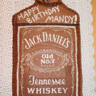 Jack Daniels 21St Birthday Cake