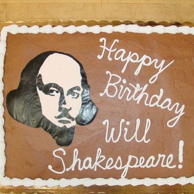 Shakespeare's Birthday Cake
