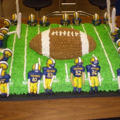 Football Banquet Cake