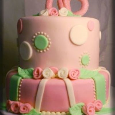 Sweet 16 Birthday Cake