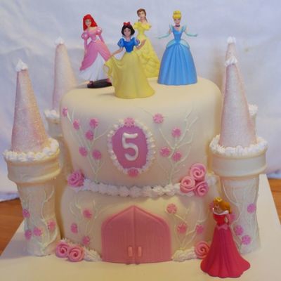 Princess Castle Cake