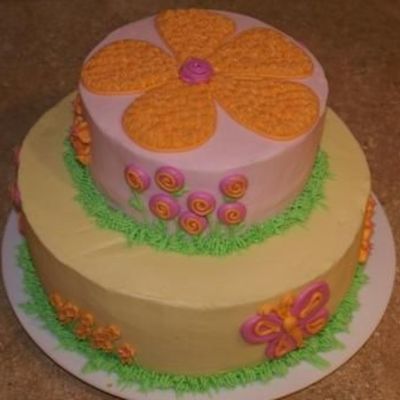 Flower Birthday Cake