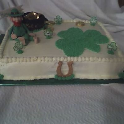 Another View Of St Patrick's Day Cake