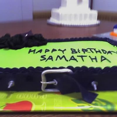 First Gothic Birthday Cake