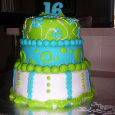 Sweet 16 Cake