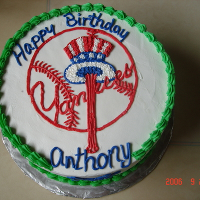 New York Yankees Cake