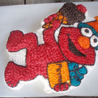 Elmo Cake