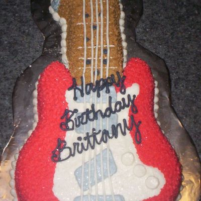 Buttercream Guitar